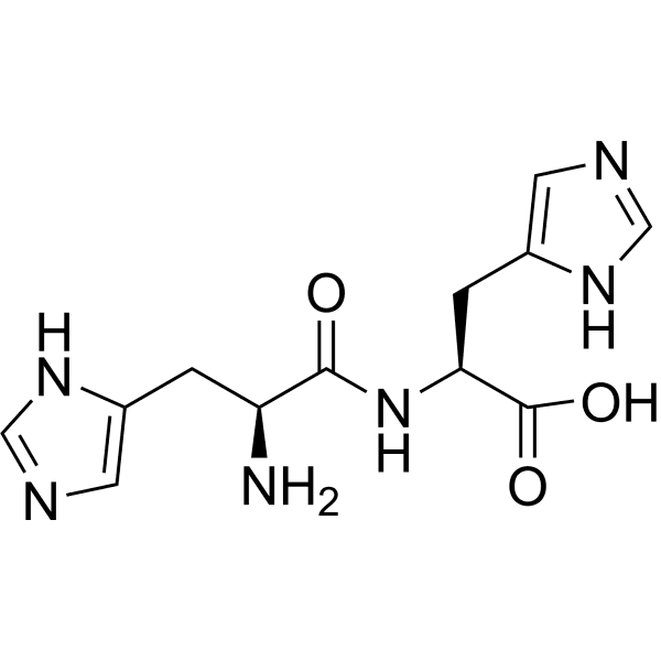 H-His-His-OH Structure