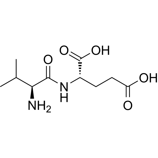 Valylglutamic acid Structure