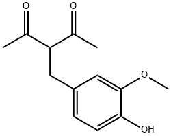 Acetyl zingerone Structure