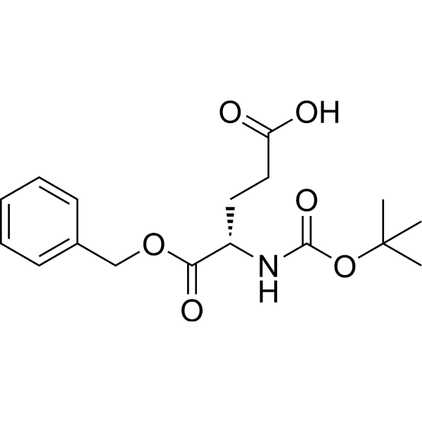 Boc-Glu-OBzl Structure