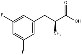 H-Phe(3,5-DiF)-OH Structure