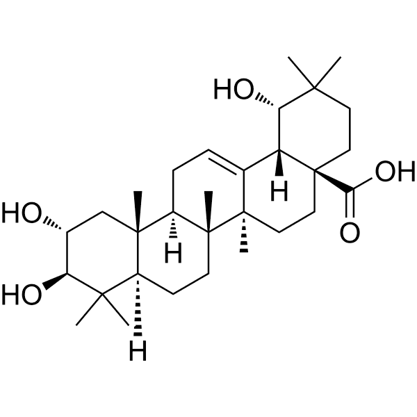 Arjunic acid Structure