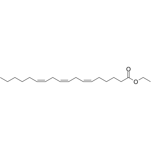 γ-Linolenic acid ethyl ester Structure