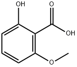 2-Hydroxy-6-methoxybenzoic acid Structure