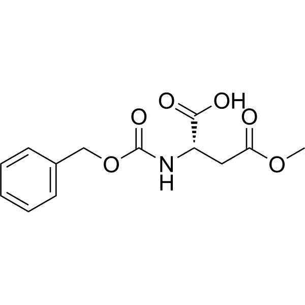 Z-Asp(OMe)-OH Structure