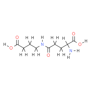 N-γ-L-glutamyl-4-aminobutyric acid  Structure