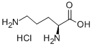 L-Ornithine hydrochloride Structure