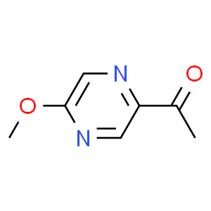 1-(5-methoxypyrazin-2-yl)ethanone  Structure