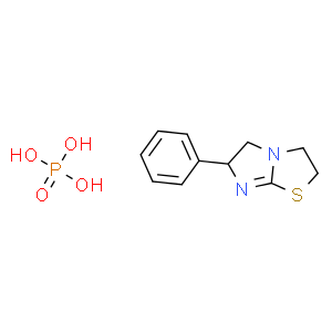 Levamisole Phosphate  Structure