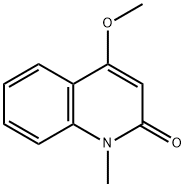 4-Methoxy-1-methylquinolin-2-one Structure