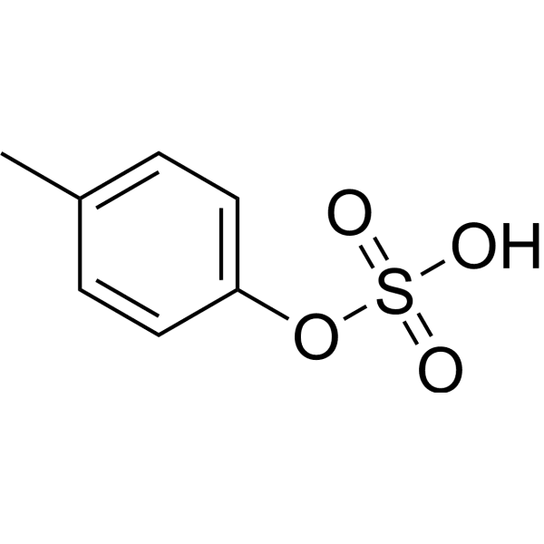 p-Cresyl sulfate Structure