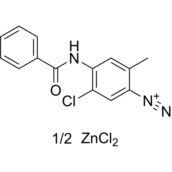Fast Red Violet LB Zinc chloride Structure