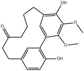 Myricanone Structure