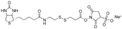 Sulfo-NHS-SS-Biotin sodium Structure