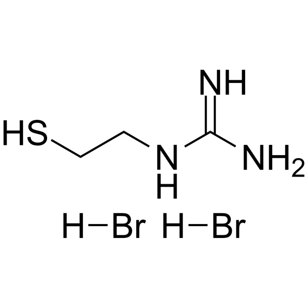 Mercaptoethylguanidine (MEG) (dihydrobromide) Structure