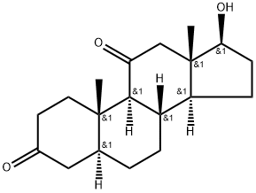 11-Ketodihydrotestosterone Structure