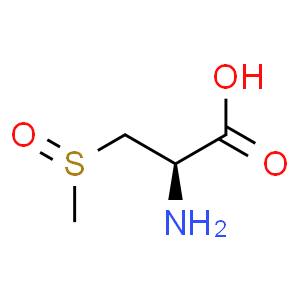 (+)-S-Methyl-L-cysteine-S-oxide (Methiin)  Structure
