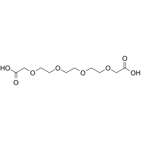 CH2COOH-PEG3-CH2COOH Structure