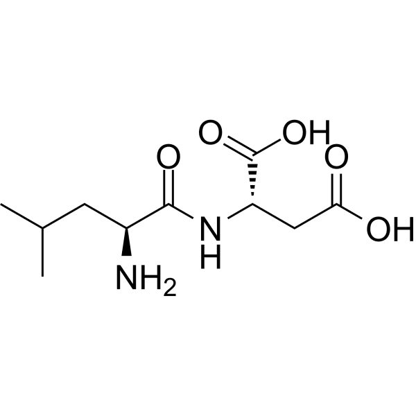 H-Leu-Asp-OH Structure