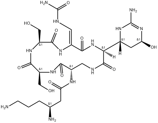 Viomycin Structure