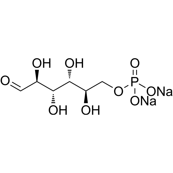 D-Mannose-6-phosphate disodium Structure