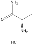 (S)-2-Aminopropanamide hydrochloride Structure