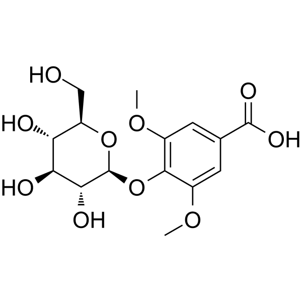 Glucosyringic acid Structure