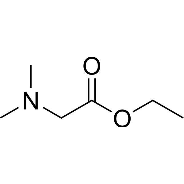 Ethyl 2-(dimethylamino)acetate Structure