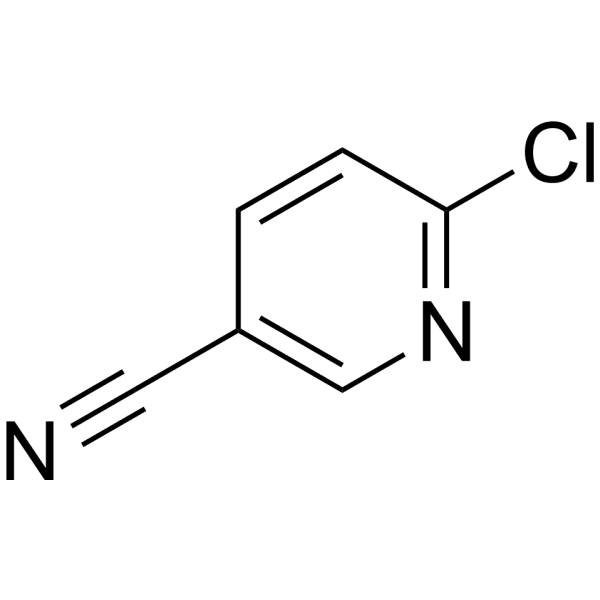 2-Chloro-5-cyanopyridine Structure
