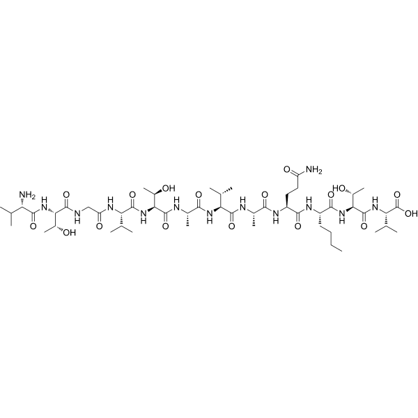 α-Synuclein (71-82) (human) Structure