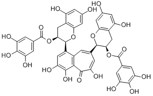 Theaflavine-3,3'-digallate Structure
