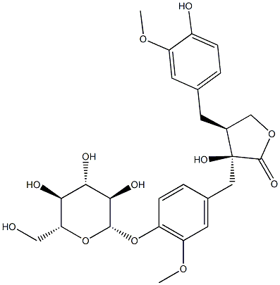 Nortracheloside Structure