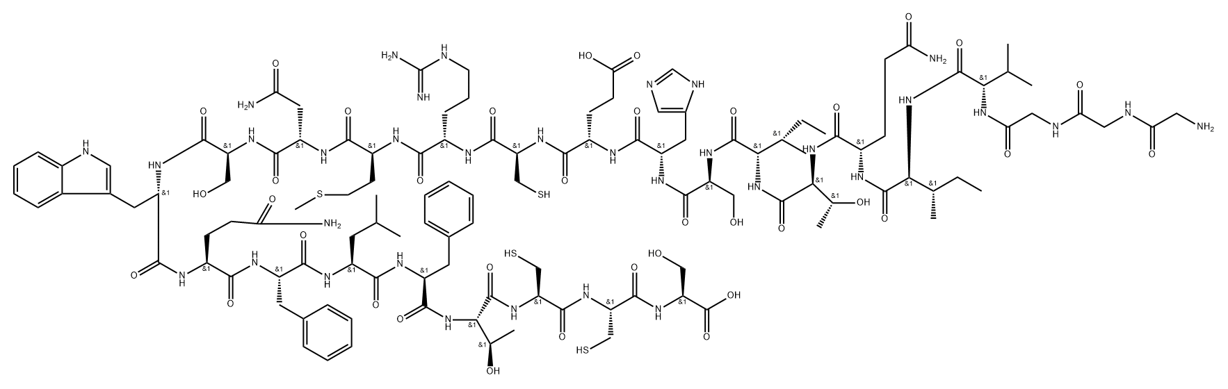 Salivaricin B Structure