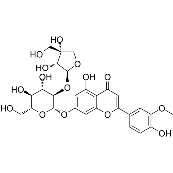 3'-Methoxy apiin Structure