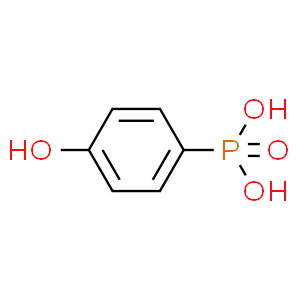 (4-Hydroxyphenyl)phosphonic Acid  Structure
