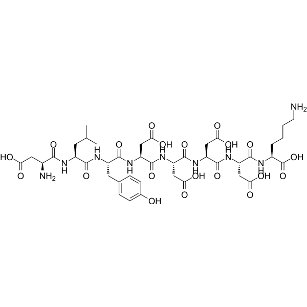 X-press Tag Peptide Structure
