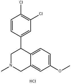 Diclofensine hydrochloride Structure