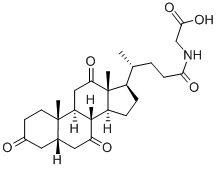 Glycodehydrocholic acid Structure