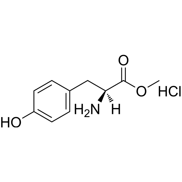 H-Tyr-OMe.HCl Structure