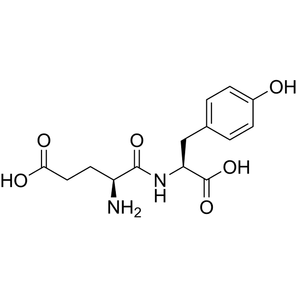 H-Glu-Tyr-OH Structure