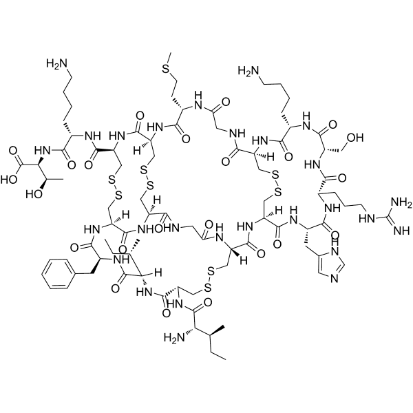Hepcidin-20 (human) Structure