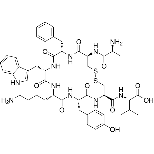 Urotensin II-related peptide Structure