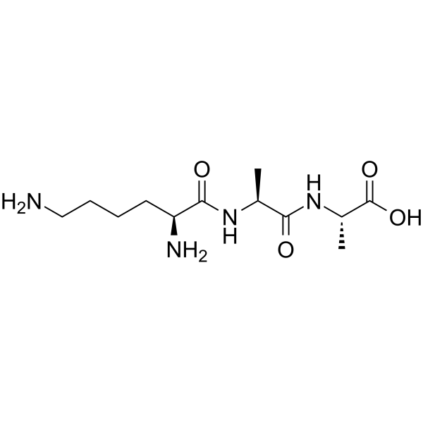 NH2-KAA-COOH Structure