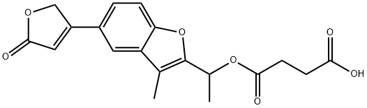 Benzofurodil Structure