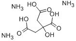 Citric acid triammonium Structure