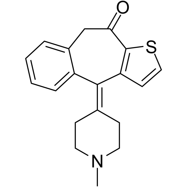 Ketotifen Structure
