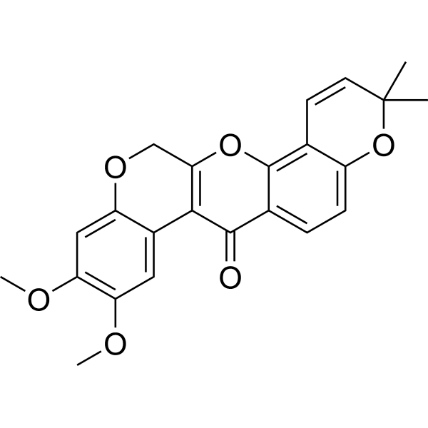 Dehydrodeguelin Structure