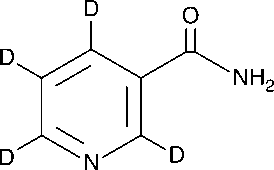 Vitamin B3(Nicotinamide)-d4 Structure