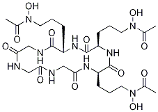 Ferrichrome Iron-free Structure