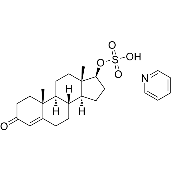 Testosterone sulfate (pyridinium) Structure